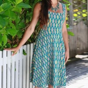 NWT Effie's Heart Caterina Dress in Festoon Print XL